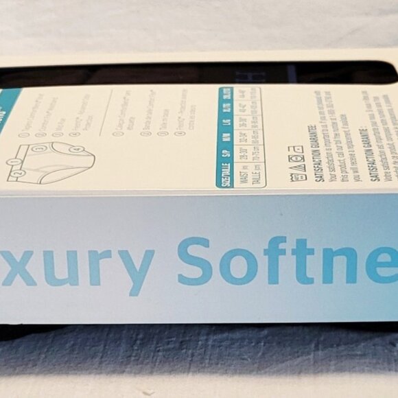 Hanes Men's Cotton Briefs 4 Pack Luxury Softness Small 28"-30" slim fit Black - Picture 5 of 6